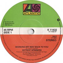 Detroit Spinners - 'Working My Way Back To You'