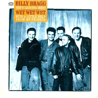 Wet Wet Wet - 'With A Little Help From My Friends' / Billy Bragg ft Cara Tivey - 'She's Leaving Home'