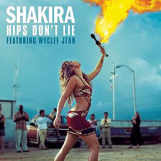 Shakira ft. Wyclef Jean - 'Hips Don't Lie'