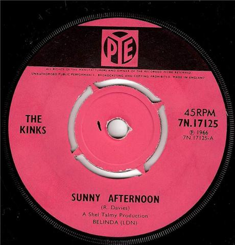 The Kinks - 'Sunny Afternoon'