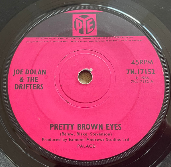 Joe Dolan and The Drifters - 'Pretty Brown Eyes'