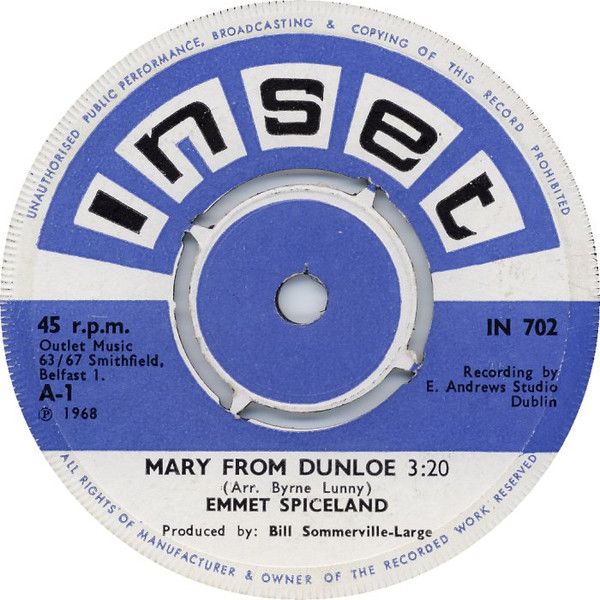 Emmet Spiceland - 'Mary From Dungloe'