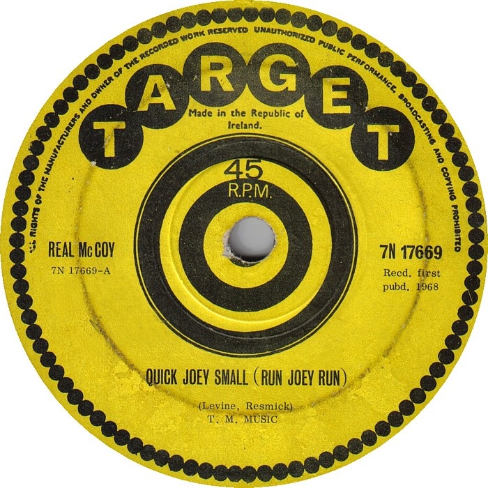 Real McCoy - 'Quick Joey Small (Run Joey Run)'