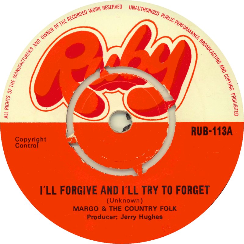 Margo & The Country Folk - 'I'll Forgive And I'll Try To Forget'