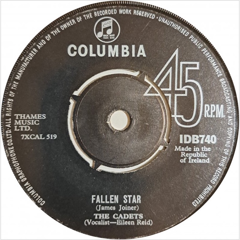Eileen Reid and The Cadets - 'Fallen Star'