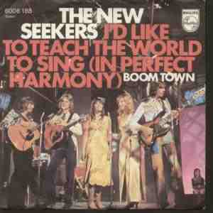 The New Seekers - 'I'd Like to Teach the World to Sing (In Perfect Harmony)'